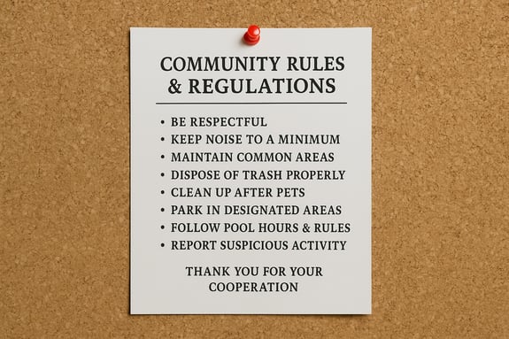 rules and regulations