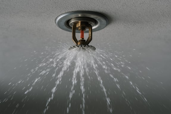 sprinkler fire